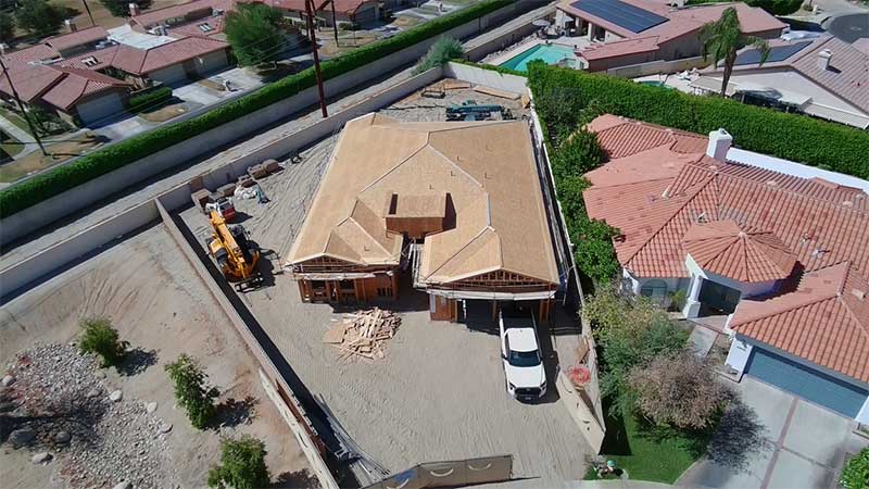 2027 St. Jude dreamhome aerial full lot.