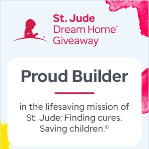 St Jude Dream Home Giveaway- Proud Builder 2026.